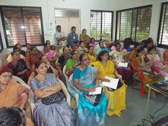 Female-only Maker Party in India